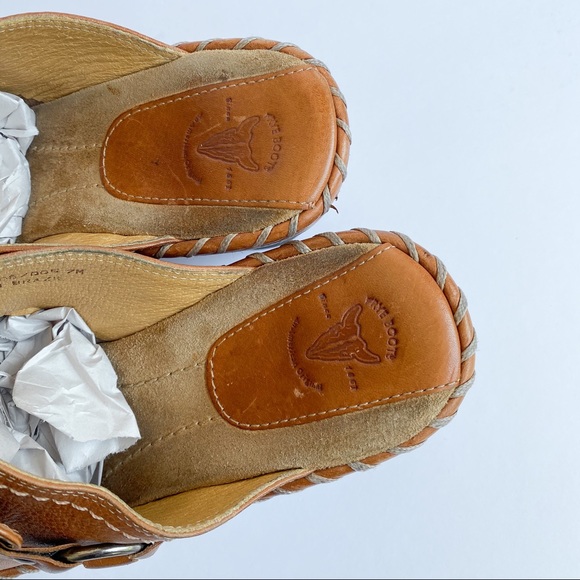 Genuine Leather FRYE Clog Mules Sandals EUC, 7M - Picture 5 of 12